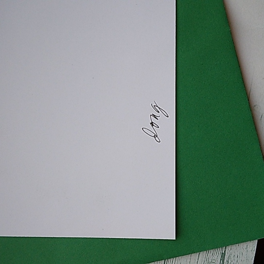 Handmade Prince Illustrated Greeting Card With Envelope - Picture 3 of 3